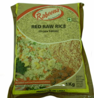 Rote Raw Reis