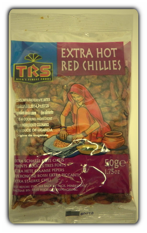 Rote Chilies extra scharf