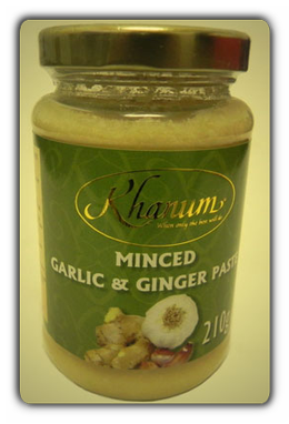 Ingwer Knoblauch Paste