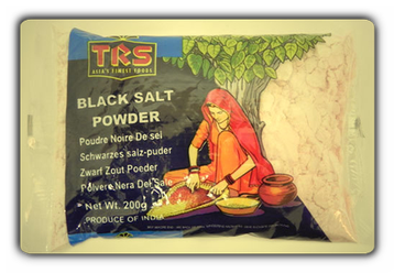 Schwarzes salz Pulver