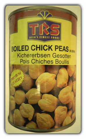 Gekochte Kichererbsen
