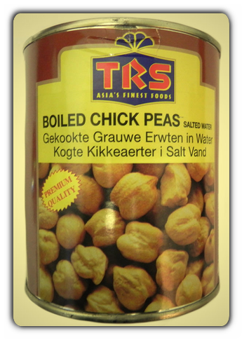 Gekochte Kichererbsen