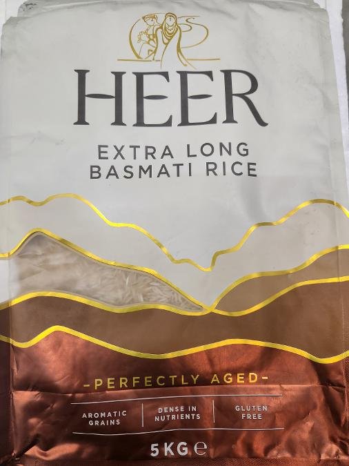 Heer Extra Long  Basmati Reis